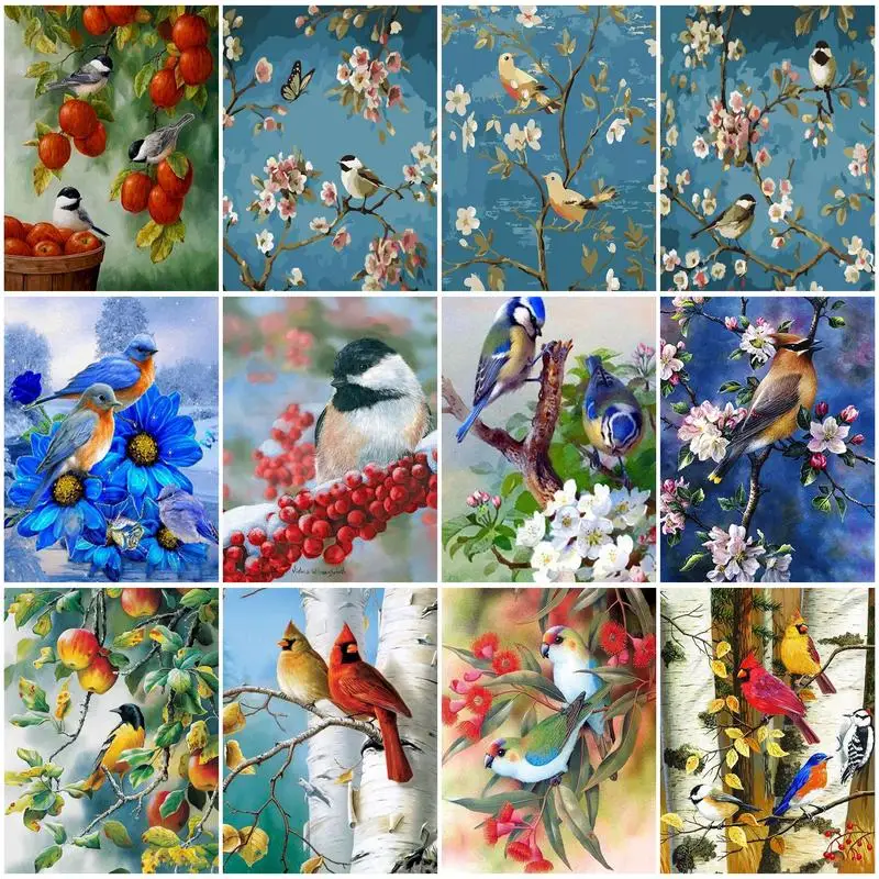 SDOYUNO Painting By Numbers Scenery Branches Bird Frame Pictures Paint By Number On Canvas DIY Crafts Animal Home Decoration
SDOYUNO Painting By Numbers Scenery Branches Bird Frame Pictures Paint By Number On Canvas DIY Crafts Animal Home Decoration