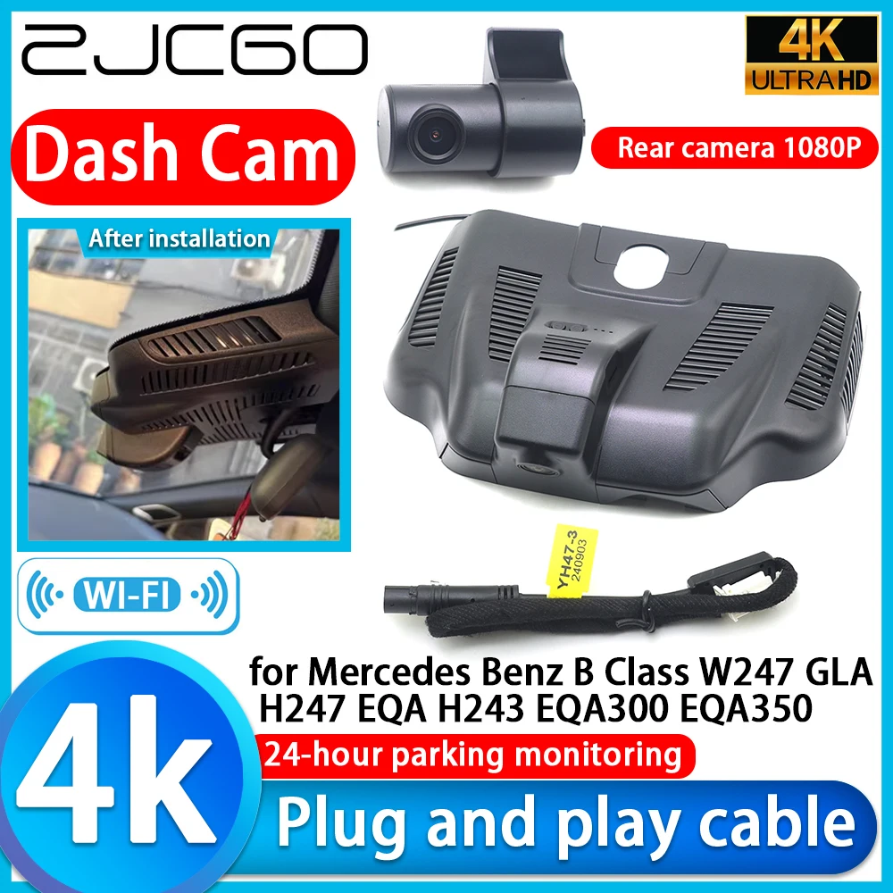 for Mercedes Benz B Class W247 GLA H247 EQA H243 EQA300 EQA350 4K DVR Dash Cam Car Camera Sony Lens 24h Monitor Video Recorder
for Mercedes Benz B Class W247 GLA H247 EQA H243 EQA300 EQA350 4K DVR Dash Cam Car Camera Sony Lens 24h Monitor Video Recorder
