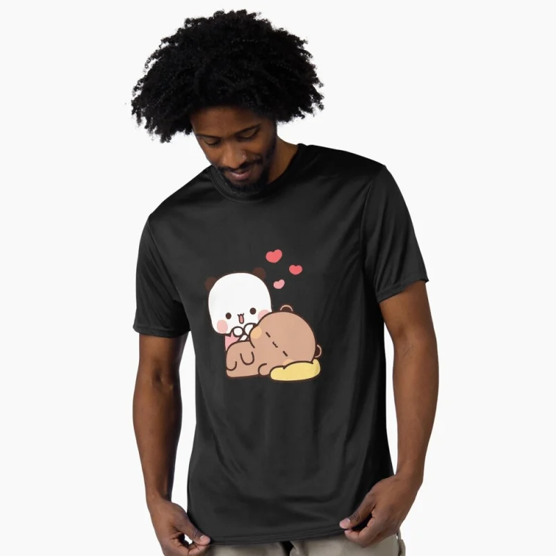 Dudu massaging Bubu Funny Gift t shirt kawaii Panda Bear Cartoon Graphic tee Cute Y2K Clothes 100% cotton All size Tee S-6XL
Dudu massaging Bubu Funny Gift t shirt kawaii Panda Bear Cartoon Graphic tee Cute Y2K Clothes 100% cotton All size Tee S-6XL