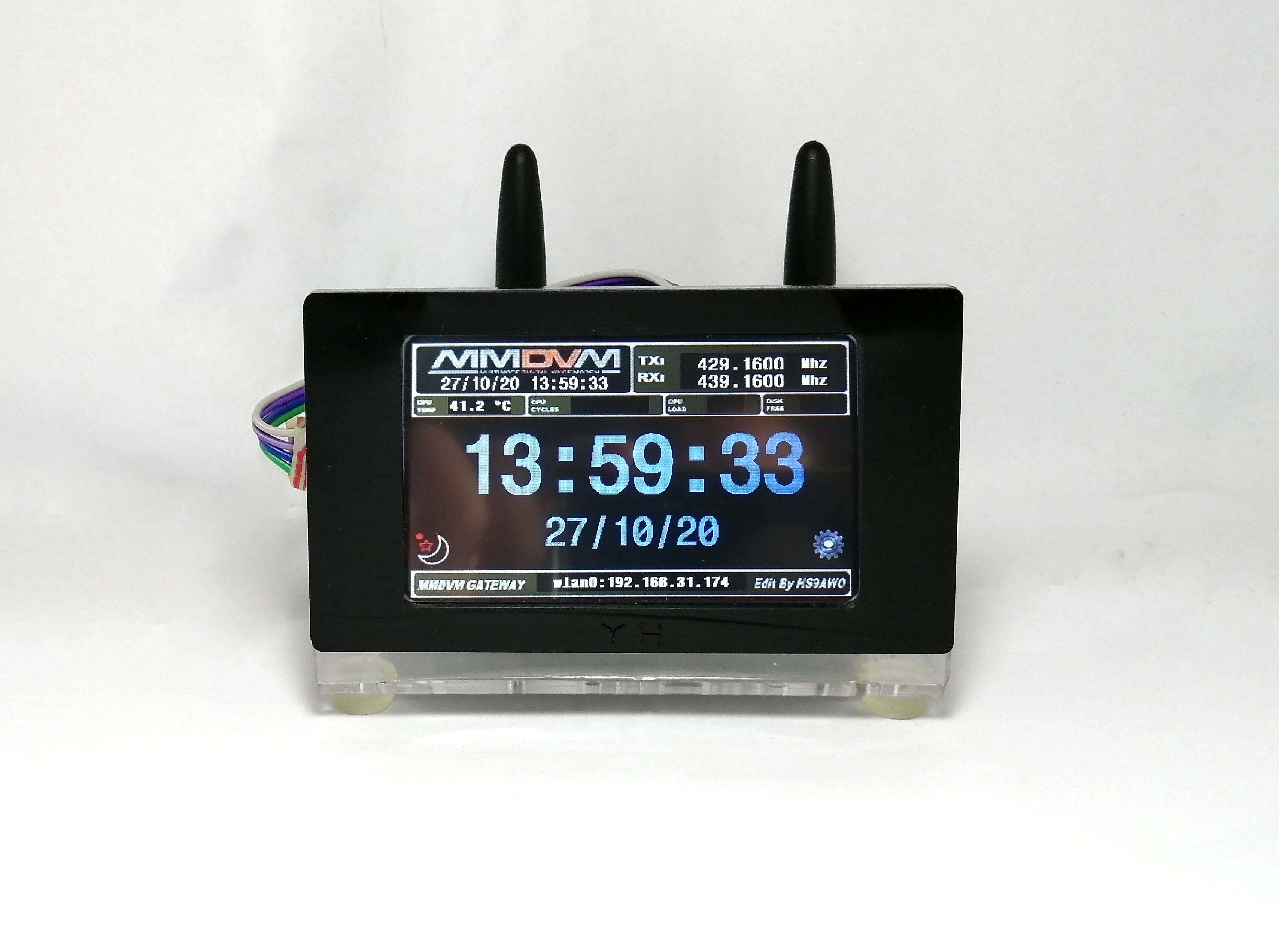 Точка доступа MMDVM UHF VHF + ЖК-дисплей 3,5 дюйма + Raspberry Pi 0 Вт + фото + аккумулятор для DMR D-Star YSF(C4FM) P25 NXDN POCSAG
Точка доступа MMDVM UHF VHF + ЖК-дисплей 3,5 дюйма + Raspberry Pi 0 Вт + фото + аккумулятор для DMR D-Star YSF(C4FM) P25 NXDN POCSAG