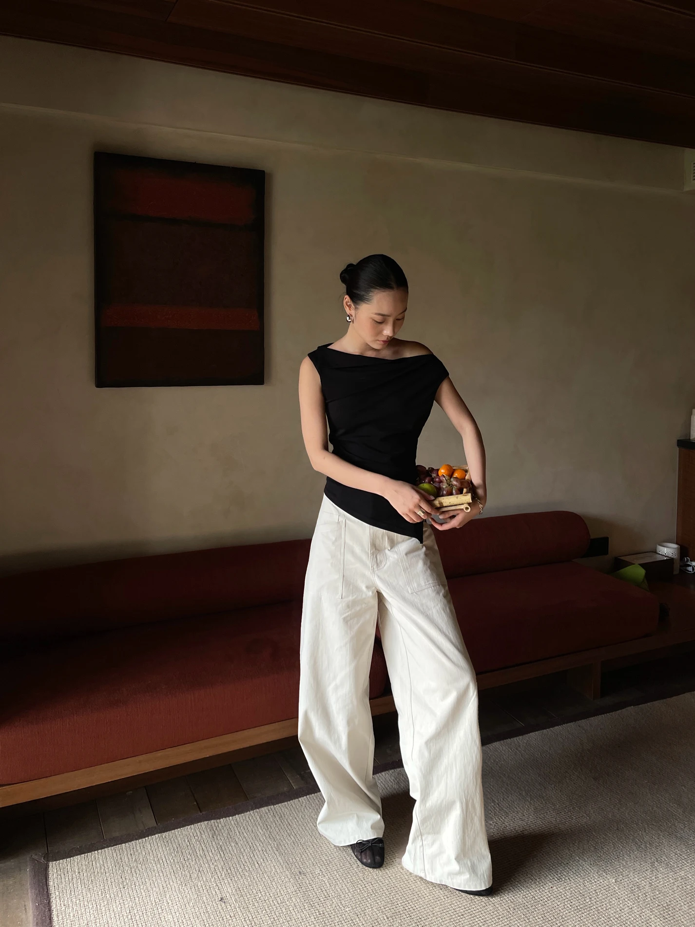 PURI Korean Sle Loose Wide Leg Pants High Waist Straight Leg Casual Trousers Summer Slimming Effectiven Linen Fabric
PURI Korean Sle Loose Wide Leg Pants High Waist Straight Leg Casual Trousers Summer Slimming Effectiven Linen Fabric