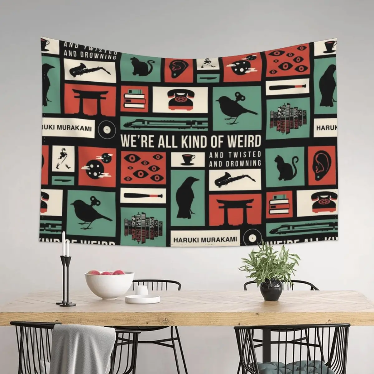 Haruki Murakami Tapestry Room Decorations Aesthetics Bedrooms Decor Decor Home Outdoor Decor Tapestry
Haruki Murakami Tapestry Room Decorations Aesthetics Bedrooms Decor Decor Home Outdoor Decor Tapestry