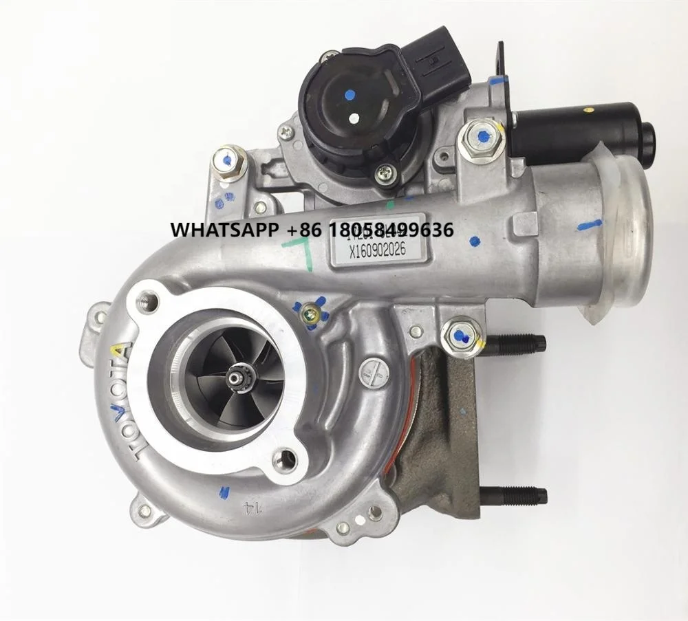 CT16V 17201-0L042 Turbocharger Turbo With Solenoid Valve Electric Actuator for Hulix 3LTR 1KD
CT16V 17201-0L042 Turbocharger Turbo With Solenoid Valve Electric Actuator for Hulix 3LTR 1KD