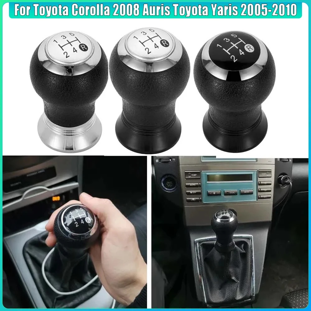 Car Gear Shift Knob Stick Head Lever Handle for Toyota Corolla 2008 Auris Toyota Yaris 2005 2006 2007 2008 2009 2010 Accessories
Car Gear Shift Knob Stick Head Lever Handle for Toyota Corolla 2008 Auris Toyota Yaris 2005 2006 2007 2008 2009 2010 Accessories