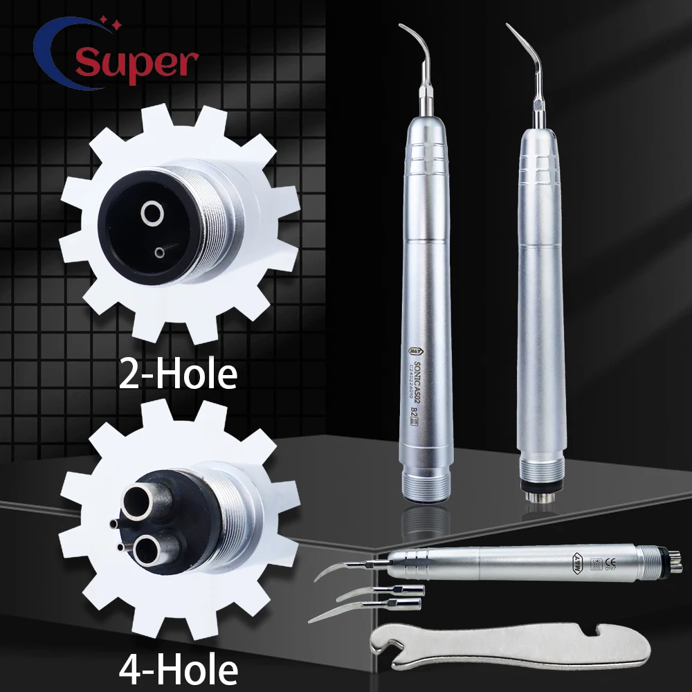 Dental Air Scaler Endodontics Handpiece Activation Irrigation Perio Scaling with 3 Scaler Tips G1G2G3 dentistry tool
Dental Air Scaler Endodontics Handpiece Activation Irrigation Perio Scaling with 3 Scaler Tips G1G2G3 dentistry tool