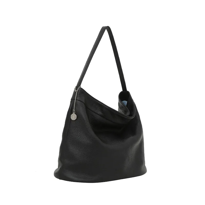 Korean Famous Brands Tobo Bag Women High Quality Black Soft Cow Leather Bucket Bag New Minimalist Casual Large Capacity Tote Bag
Korean Famous Brands Tobo Bag Women High Quality Black Soft Cow Leather Bucket Bag New Minimalist Casual Large Capacity Tote Bag