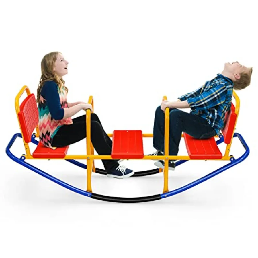 Качели-балансир Seesaw Teeter Totter на 3 человека, сверхпрочные, металлические, для двора, дома и улицы, для веселых качаний малышей и мальчиков
Качели-балансир Seesaw Teeter Totter на 3 человека, сверхпрочные, металлические, для двора, дома и улицы, для веселых качаний малышей и мальчиков