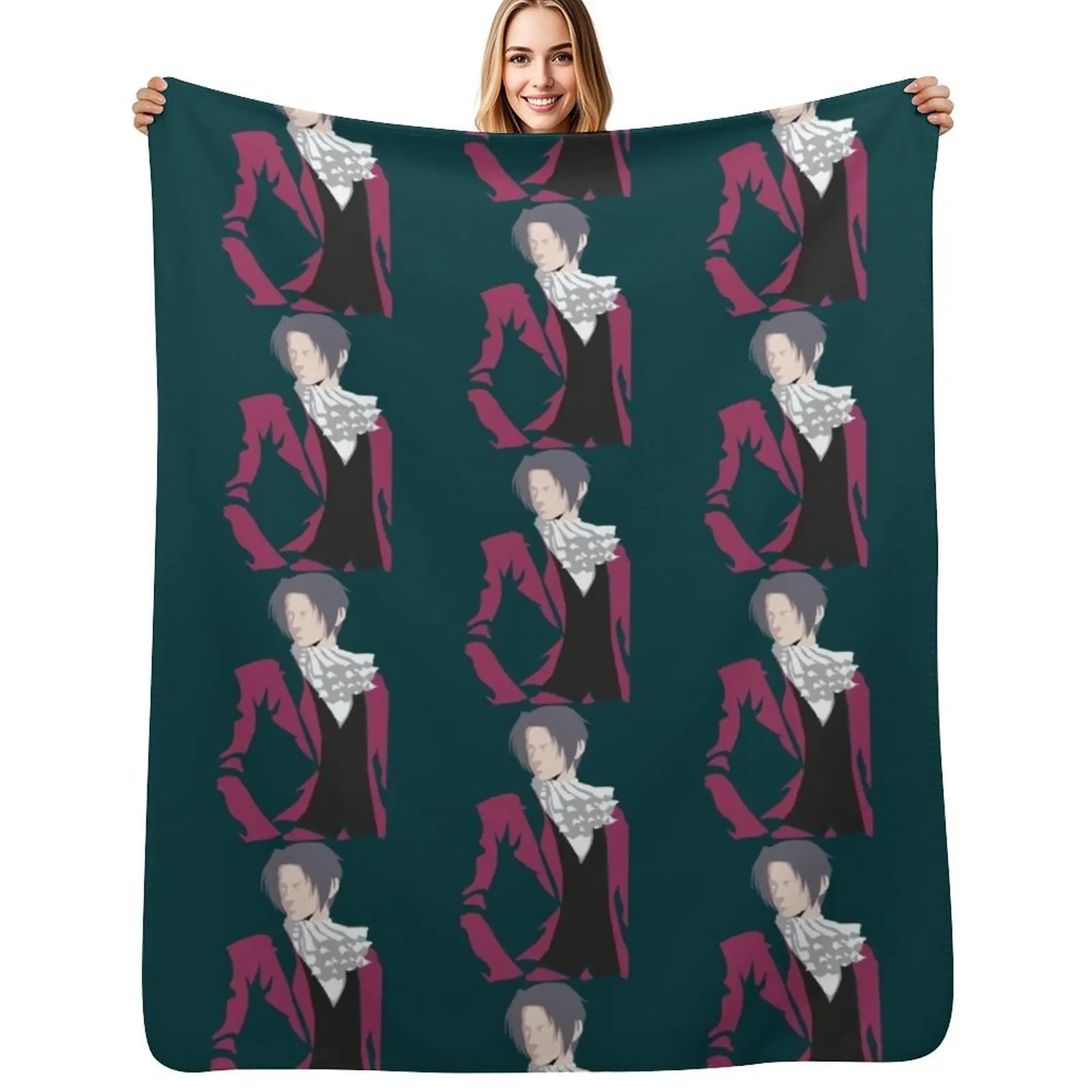 Ace Attorney Miles Edgeworth Throw Blanket Men's Soft Warm Throw Blanket for Couch
Ace Attorney Miles Edgeworth Throw Blanket Men's Soft Warm Throw Blanket for Couch