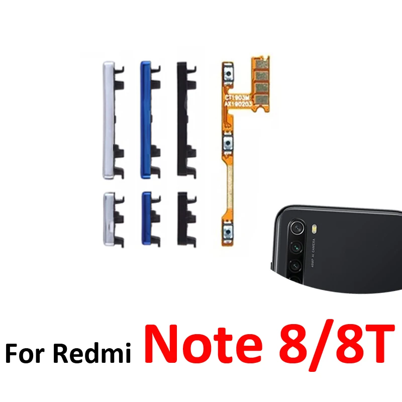 Phone Power Volume Button For Xiaomi Redmi Note 8 8T New On Off Up Down External Key Flex Cable Repair Parts Black Blue Silver
Phone Power Volume Button For Xiaomi Redmi Note 8 8T New On Off Up Down External Key Flex Cable Repair Parts Black Blue Silver