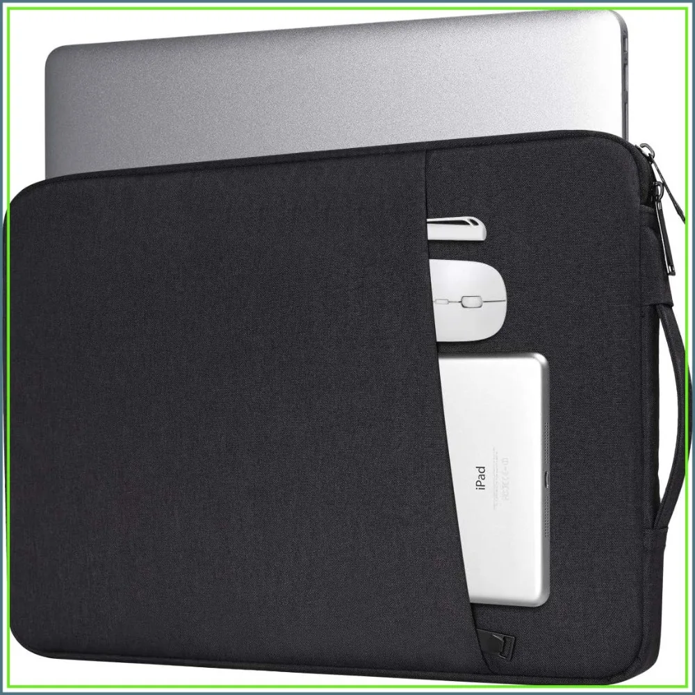 17.3 Inch Laptop Sleeve Case Water Resistant Slim Lightweight Shockproof for Most 17.3" Laptops (Black)
17.3 Inch Laptop Sleeve Case Water Resistant Slim Lightweight Shockproof for Most 17.3" Laptops (Black)