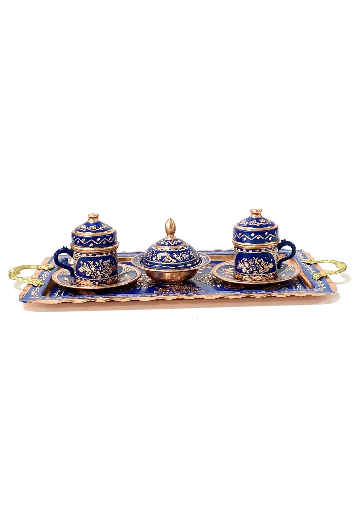 Dovi navy blue 2-person tray with double tray handmade espresso cup set handmade espresso cup
Dovi navy blue 2-person tray with double tray handmade espresso cup set handmade espresso cup