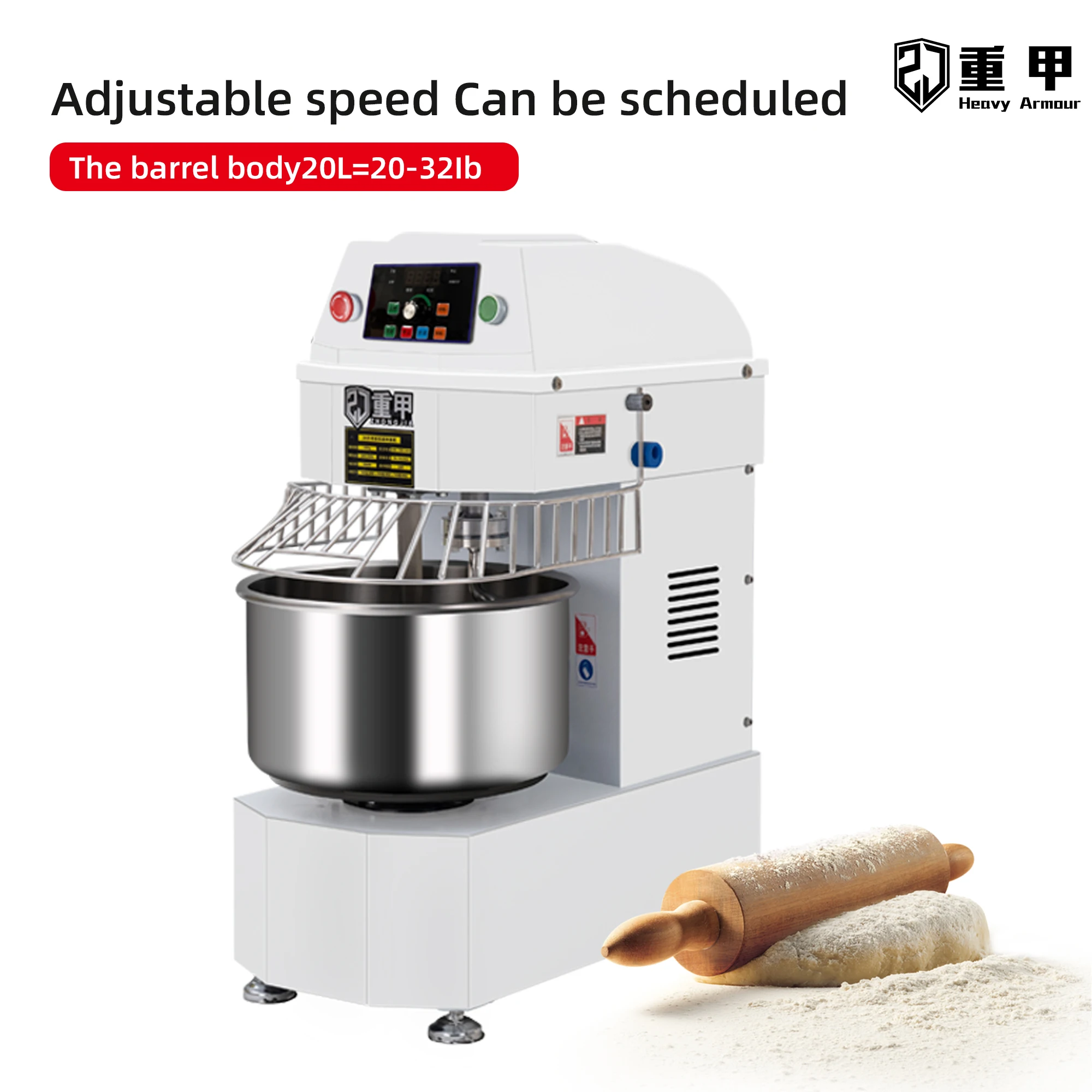 Spiral Dough Mixer Commercial 20L Small Spiral Dough Mixer For Bread And Pizza
Spiral Dough Mixer Commercial 20L Small Spiral Dough Mixer For Bread And Pizza