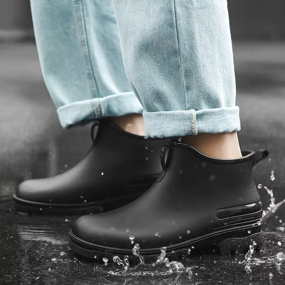 Durable Rubber Water Shoes Anti-Slip Thick Bottomed Low-Cut Rain Boots Quick-Dry Wear-Resistant Waterproof Shoes Fashion
Durable Rubber Water Shoes Anti-Slip Thick Bottomed Low-Cut Rain Boots Quick-Dry Wear-Resistant Waterproof Shoes Fashion