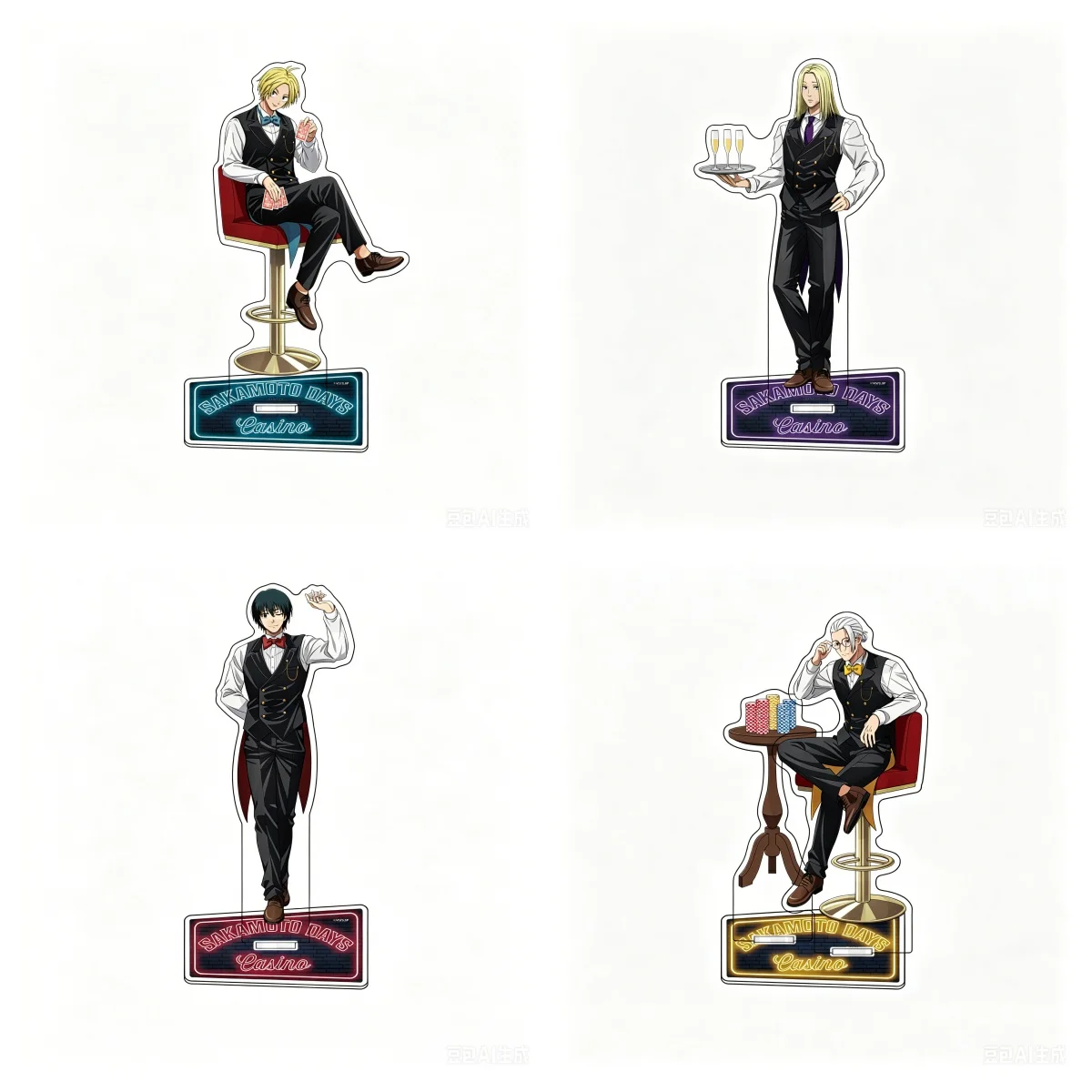 Hot FUNNY 15CM Anime SAKAMOTO DAYS Figure Peripheral Collection Acrylic Stand Model Decorations Gifts Keychain Backpack Pendant
Hot FUNNY 15CM Anime SAKAMOTO DAYS Figure Peripheral Collection Acrylic Stand Model Decorations Gifts Keychain Backpack Pendant