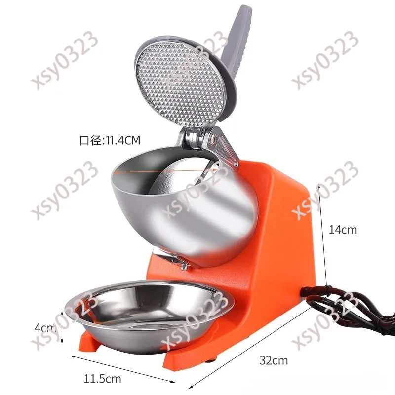 High Power Commercial Ice Shaver Mini Ice Crusher Snow Cone Maker Smoothie Machine for Business Use
High Power Commercial Ice Shaver Mini Ice Crusher Snow Cone Maker Smoothie Machine for Business Use