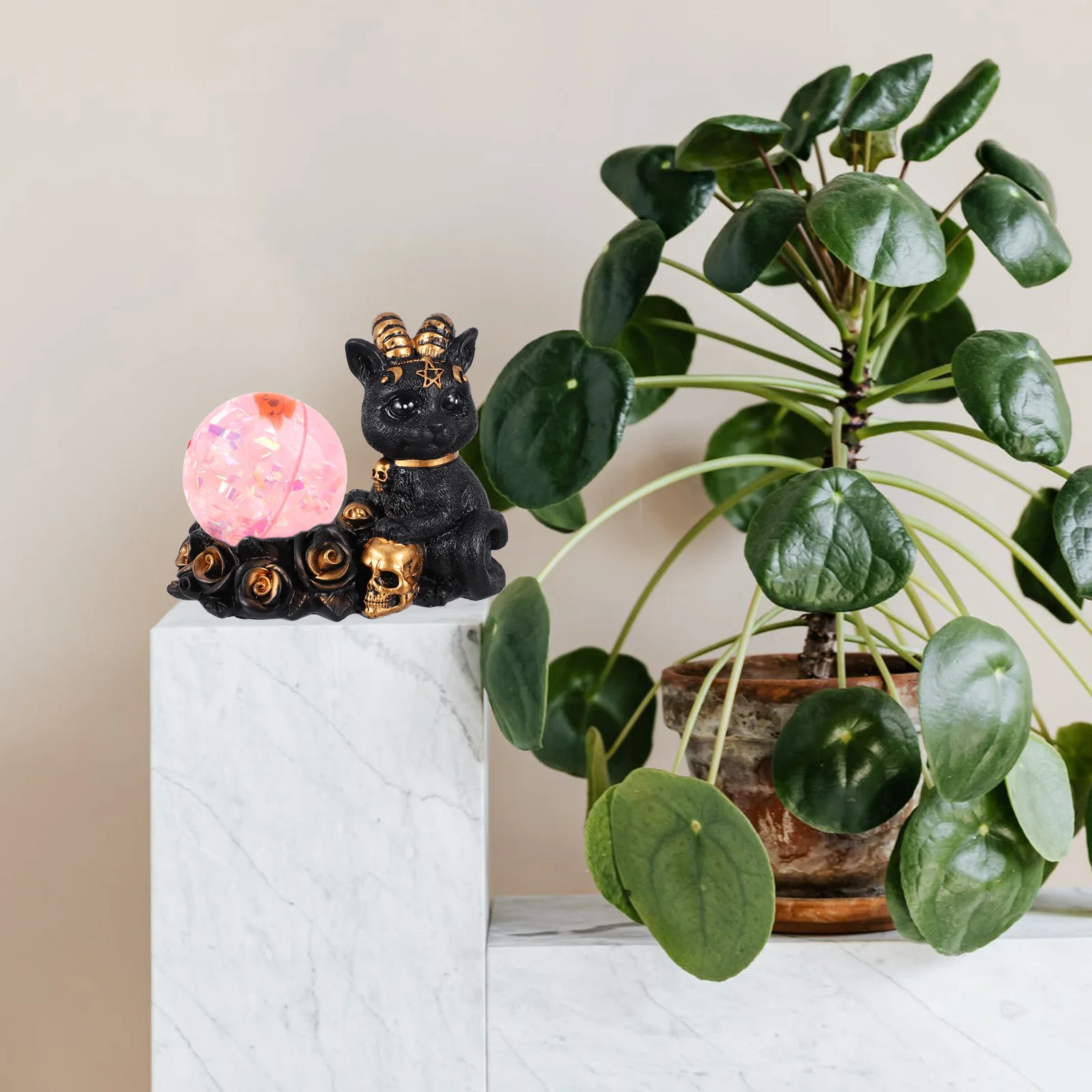 1Pcs Black Cat Figure Resin Creative Crystal Ball Base Stand Tabletop Cat Statue Desktop Decor Crystal Ball Base
1Pcs Black Cat Figure Resin Creative Crystal Ball Base Stand Tabletop Cat Statue Desktop Decor Crystal Ball Base