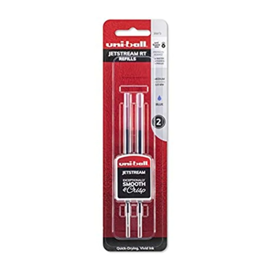 uniball Jetstream RT Ballpoint Pen Refills, Medium Point 1.0mm,, 2 Pack
uniball Jetstream RT Ballpoint Pen Refills, Medium Point 1.0mm,, 2 Pack