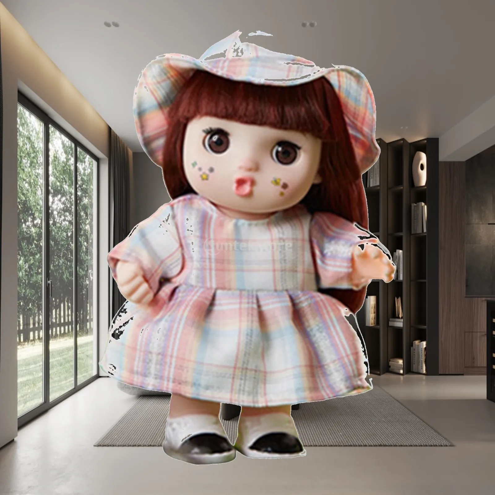 Adroable 23cm 1/6 Girl Doll Toy Random Style with Full Set Clothes Wig for kids
Adroable 23cm 1/6 Girl Doll Toy Random Style with Full Set Clothes Wig for kids