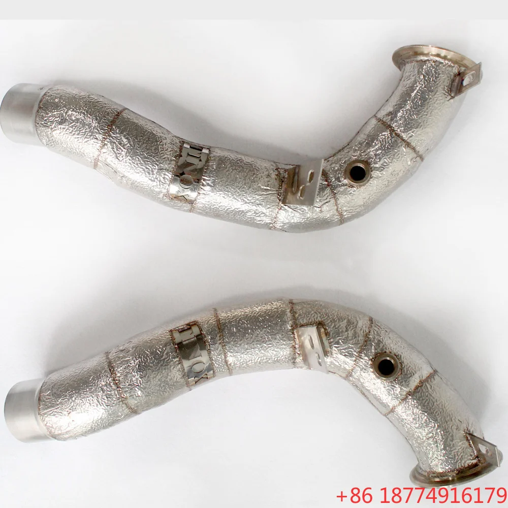 OEM Factory 100% Fitment Free Flow Exhaust Downpipe for M5/M6 F90 G90 S68 V8 LCI 4.4TT 2014-- SS304 Exhaust System in Stock
OEM Factory 100% Fitment Free Flow Exhaust Downpipe for M5/M6 F90 G90 S68 V8 LCI 4.4TT 2014-- SS304 Exhaust System in Stock