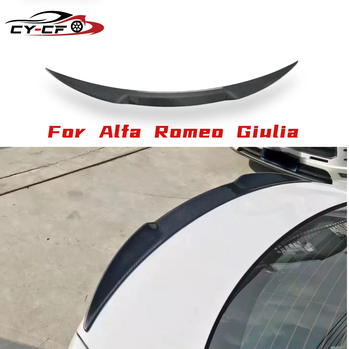 For Alfa Romeo Giulia 2016-2023 Car Trunk Spoiler Rear Spoiler Roof Splitter Tail Wing Body Kit Gloss Black Trim Carbon Fiber
For Alfa Romeo Giulia 2016-2023 Car Trunk Spoiler Rear Spoiler Roof Splitter Tail Wing Body Kit Gloss Black Trim Carbon Fiber