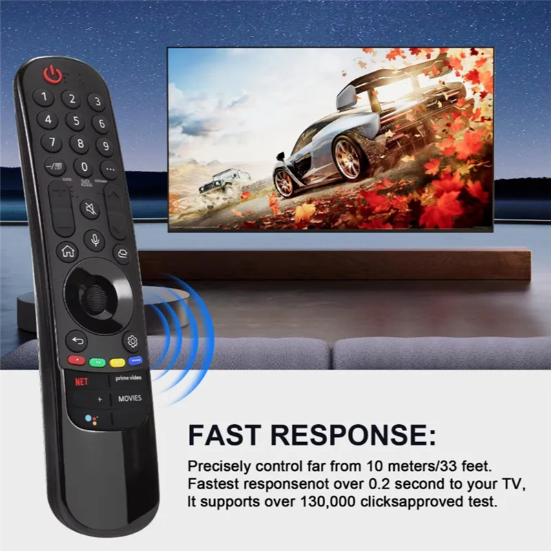 【Livraison Rapide】MR21GA Remote Control For Smart TV Remote Control Replacement With Voice For AKB76036509 43NANO75
【Livraison Rapide】MR21GA Remote Control For Smart TV Remote Control Replacement With Voice For AKB76036509 43NANO75