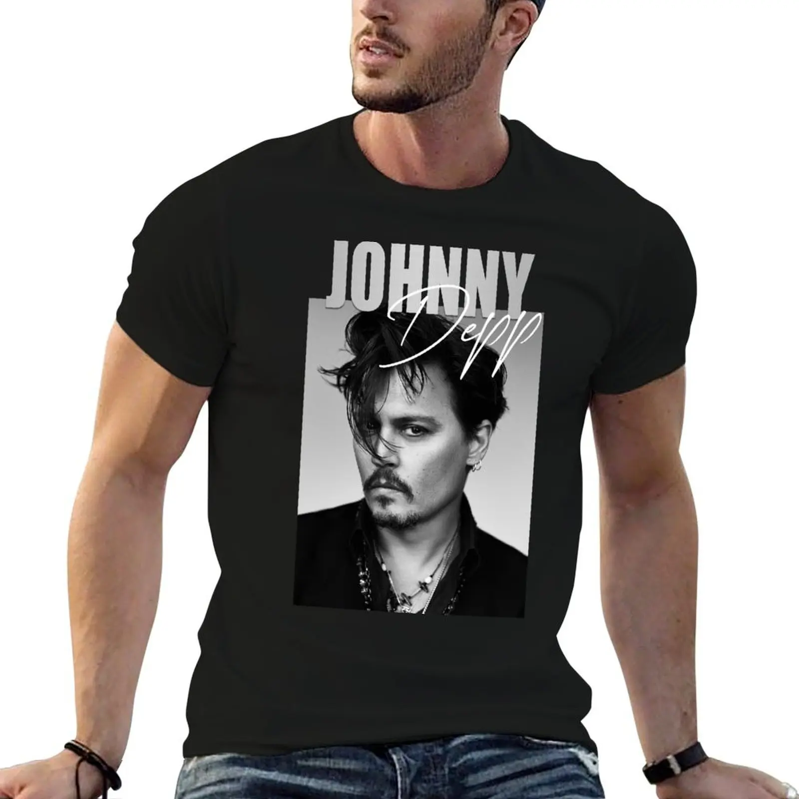 Johnny Depp BW3 T-Shirt t shirts for man slim fit t shirts cotton 100% T-Shirt
Johnny Depp BW3 T-Shirt t shirts for man slim fit t shirts cotton 100% T-Shirt