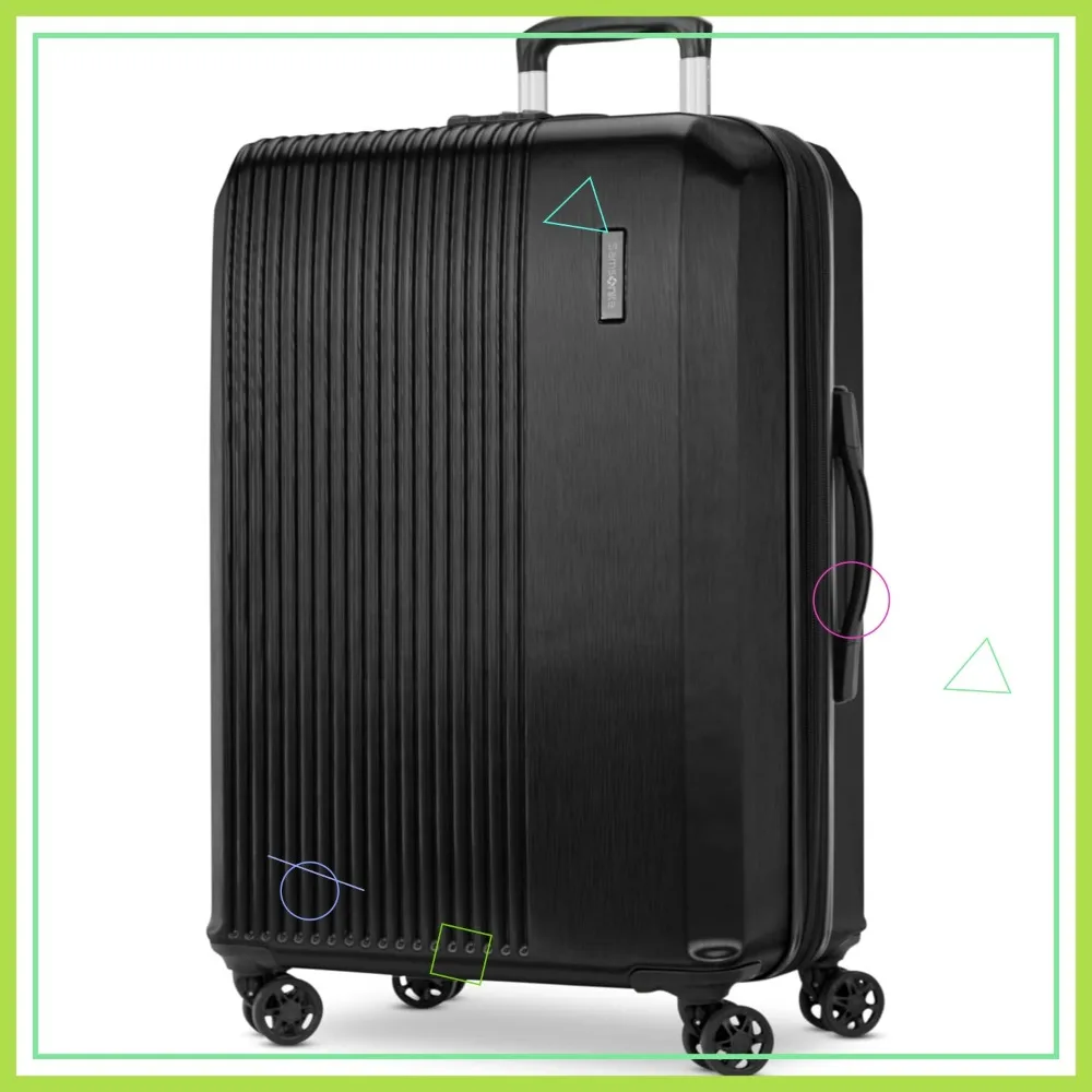 Большой легкий чемодан с жестким корпусом и колесами-спиннерами, цвет черный, прочный и удобный в маневрировании
Большой легкий чемодан с жестким корпусом и колесами-спиннерами, цвет черный, прочный и удобный в маневрировании