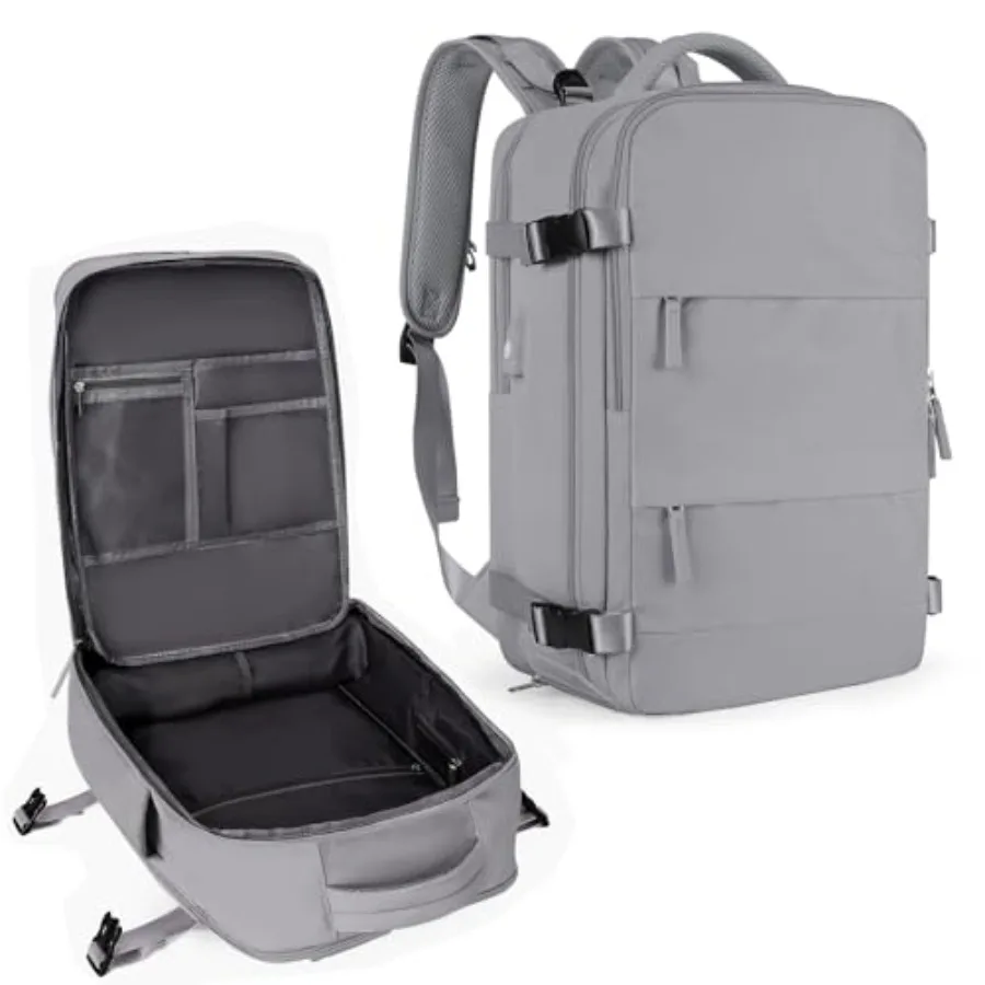 Large Travel Backpack For Women Men, Flight Approved, Waterproof Outdoor Sports Rucksack, Casual Daypack, Fit 15.6 Inch Laptop
Large Travel Backpack For Women Men, Flight Approved, Waterproof Outdoor Sports Rucksack, Casual Daypack, Fit 15.6 Inch Laptop