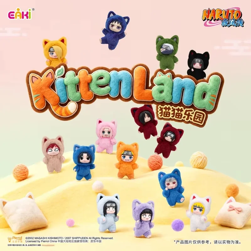 New Genuine Eaki Naruto Shippuden Cat Paradise Series Blind Box Cute Plush Doll Surprise Gift Fans Collection Trendy Toys
New Genuine Eaki Naruto Shippuden Cat Paradise Series Blind Box Cute Plush Doll Surprise Gift Fans Collection Trendy Toys