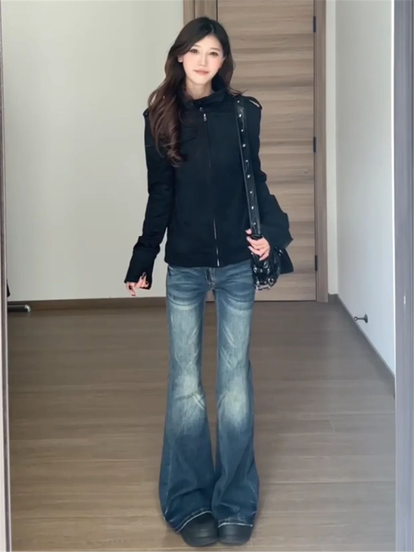 American Vintage Bell Bottom Jeans Women's Spring Autumn Slimming Extended Low Waist Floor Length Pants Casual Cotton
American Vintage Bell Bottom Jeans Women's Spring Autumn Slimming Extended Low Waist Floor Length Pants Casual Cotton