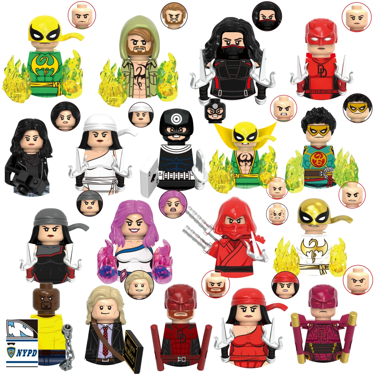 Набор мини-конструкторов Blind Box G0198: Фигурки Гоблина, Человека-паука, Железного человека, Венома, Капитана Хоука, Дэдпула в броне – Идеальный подарок на Рождество
Набор мини-конструкторов Blind Box G0198: Фигурки Гоблина, Человека-паука, Железного человека, Венома, Капитана Хоука, Дэдпула в броне – Идеальный подарок на Рождество