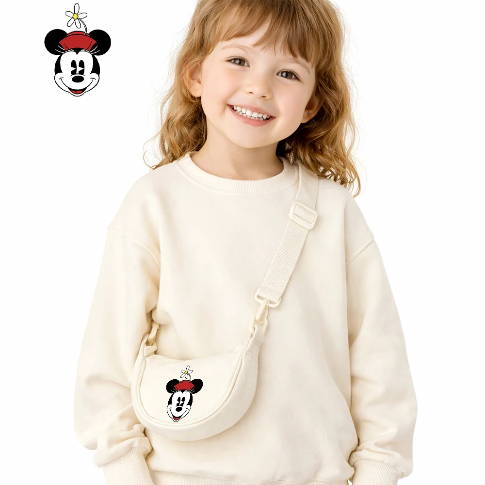 Disney Girls Kids Canvas Crescent Crossbody Bag Minnie Cartoon Print Lightweight Large Capacity Casual Daily Bag
Disney Girls Kids Canvas Crescent Crossbody Bag Minnie Cartoon Print Lightweight Large Capacity Casual Daily Bag