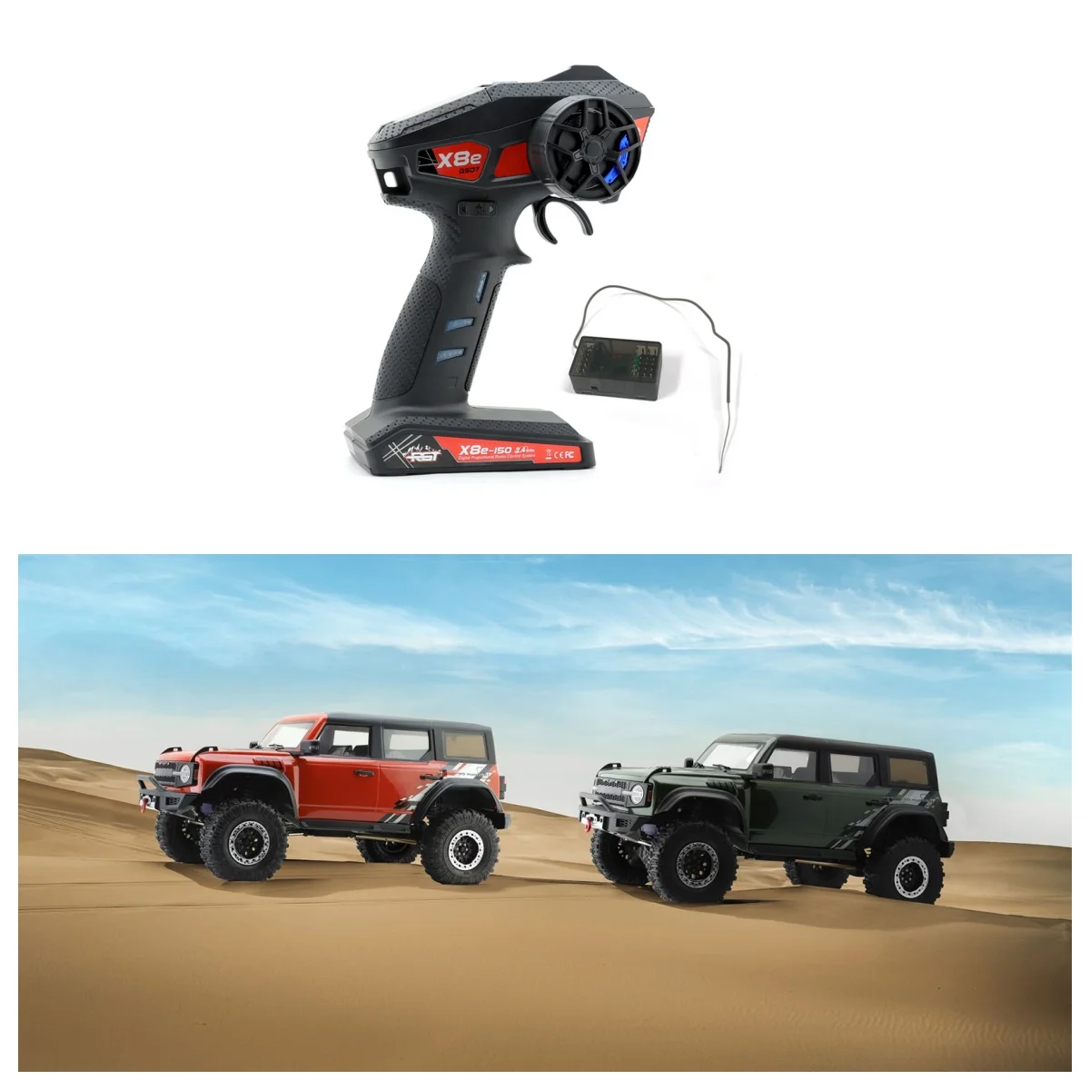 RRGT RC Accessories X8E(GS07) Radio/Receiver X8E For EX86130 EX86190 EX86150 1/10 4WD Electric Remote Model Car
RRGT RC Accessories X8E(GS07) Radio/Receiver X8E For EX86130 EX86190 EX86150 1/10 4WD Electric Remote Model Car