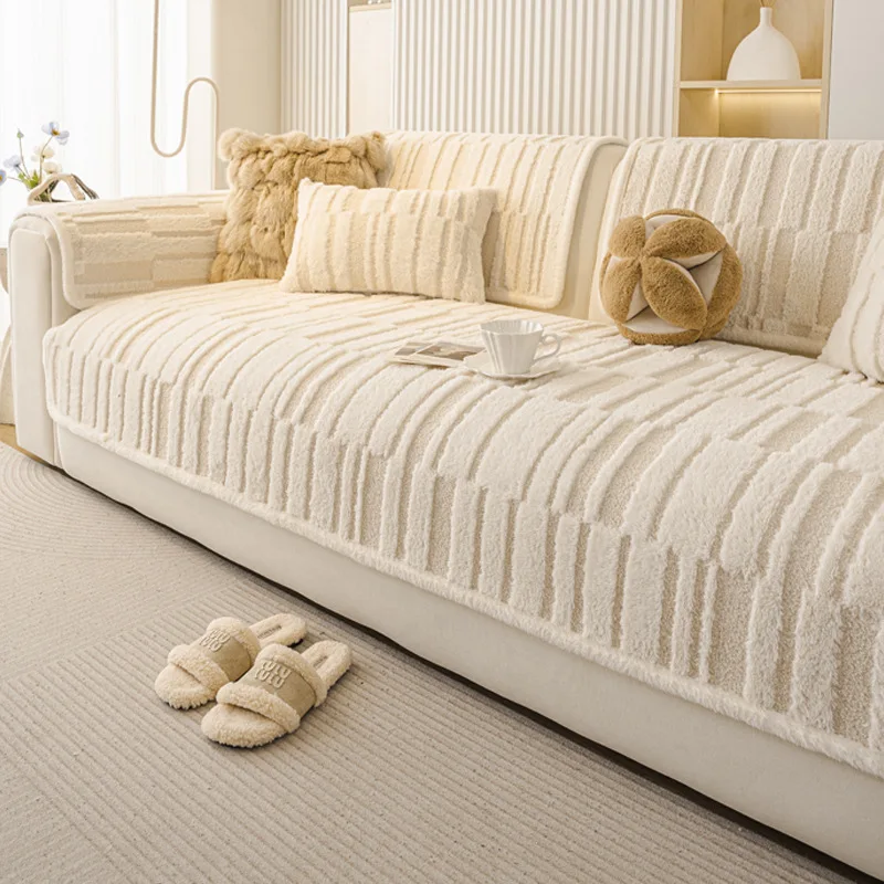 Light Luxury and High-end Sofa Cover Fabric Straight Row Anti Slip and Anti Cat Scratch Sofa Cushion Cover Autumn and Winter New
Light Luxury and High-end Sofa Cover Fabric Straight Row Anti Slip and Anti Cat Scratch Sofa Cushion Cover Autumn and Winter New