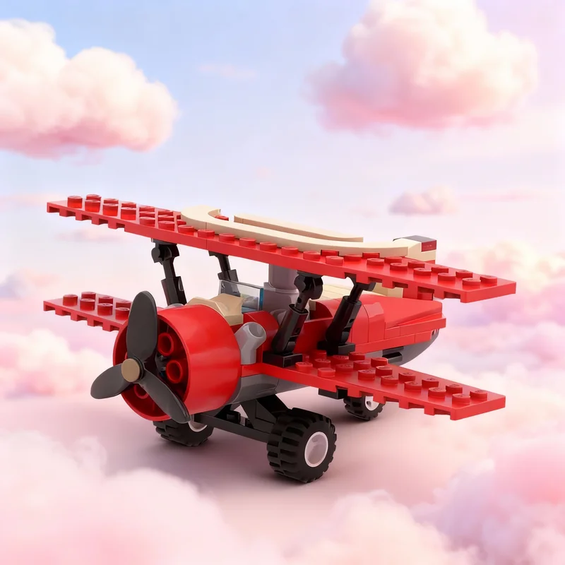 107pcs MOC Red Baron Sam Sinister Plane Adventurers Jungle Model Building Blocks Creative Gift DIY Display Decor Adult Premium
107pcs MOC Red Baron Sam Sinister Plane Adventurers Jungle Model Building Blocks Creative Gift DIY Display Decor Adult Premium