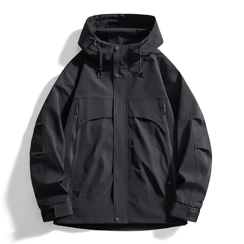 Men Outdoor Softshell Zip Up Hooded Jacket Windbreaker Lightweight Unisex Outdoor Sporty Rain Coat Hooded Climbing Clothes
Men Outdoor Softshell Zip Up Hooded Jacket Windbreaker Lightweight Unisex Outdoor Sporty Rain Coat Hooded Climbing Clothes