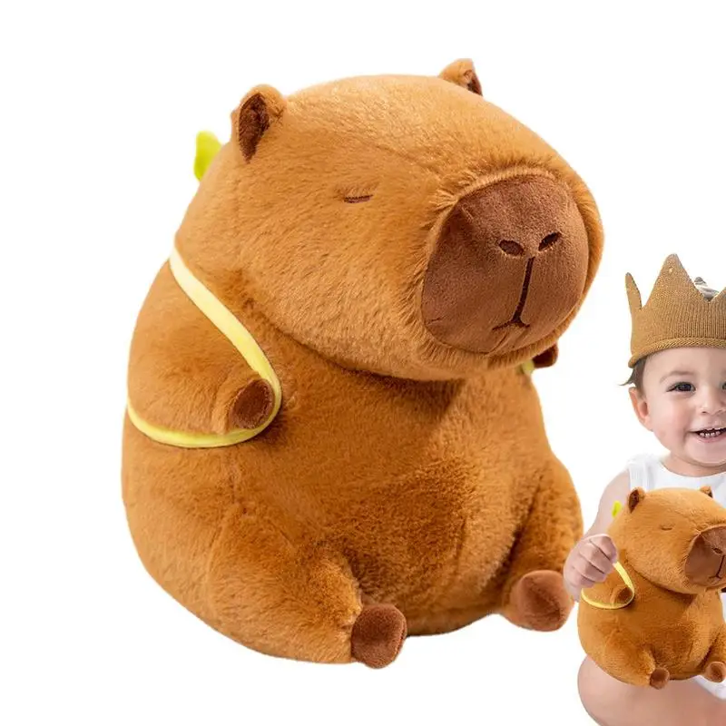Capybara Plush Toy Cute Simulation Capybara Pillow Plush Soft Brown Comfortable Stuffed Animal Plush Doll Toy Doll Pillow For
Capybara Plush Toy Cute Simulation Capybara Pillow Plush Soft Brown Comfortable Stuffed Animal Plush Doll Toy Doll Pillow For