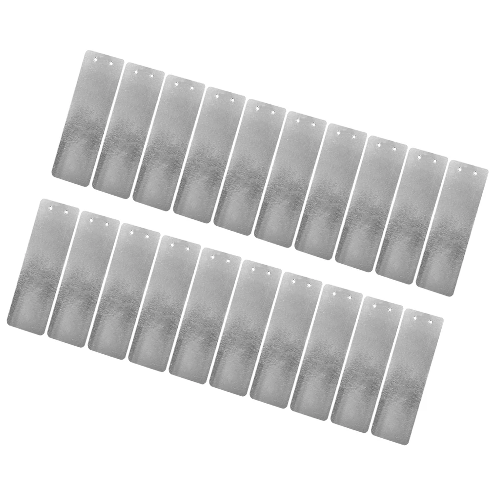 20 Pcs Aluminum Plant Label Garden Tags Sign for Plants Stakes Identification Signs Gardening Plates
20 Pcs Aluminum Plant Label Garden Tags Sign for Plants Stakes Identification Signs Gardening Plates
