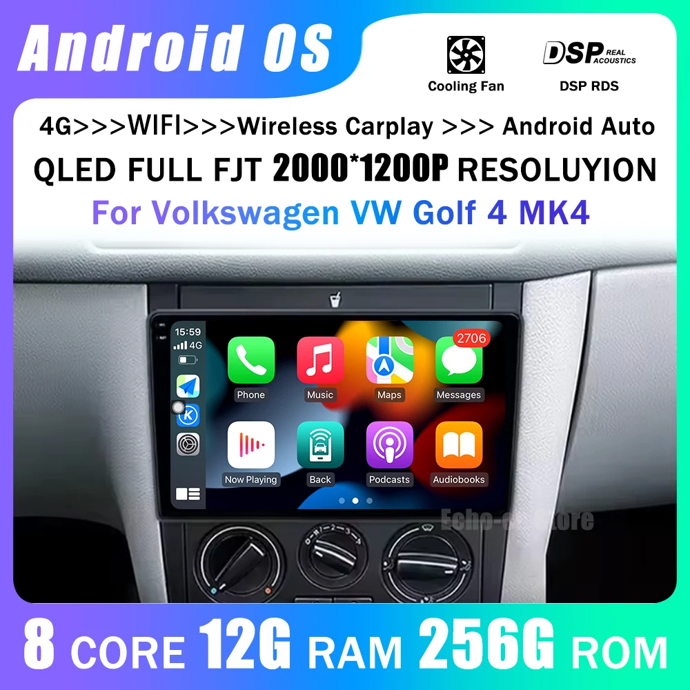 for Volkswagen VW Golf 4 lV Jetta MK4 Car Radio Multimedia Player Android 14 BT 4G DSP Stereo WiFi HD Touch Screen Auto Tools
for Volkswagen VW Golf 4 lV Jetta MK4 Car Radio Multimedia Player Android 14 BT 4G DSP Stereo WiFi HD Touch Screen Auto Tools