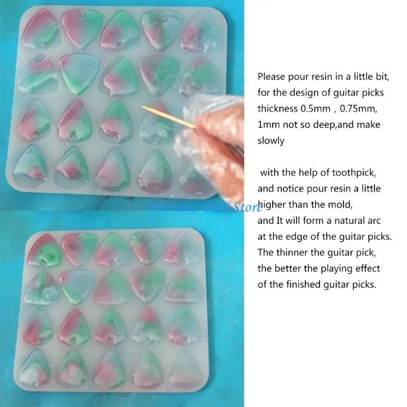 HX6F Resin Mold Geometric Triangular Plectrum Pick Silicone Mold Jewelry Pendant Making Tool DIY Musical Instrument Accesso
HX6F Resin Mold Geometric Triangular Plectrum Pick Silicone Mold Jewelry Pendant Making Tool DIY Musical Instrument Accesso