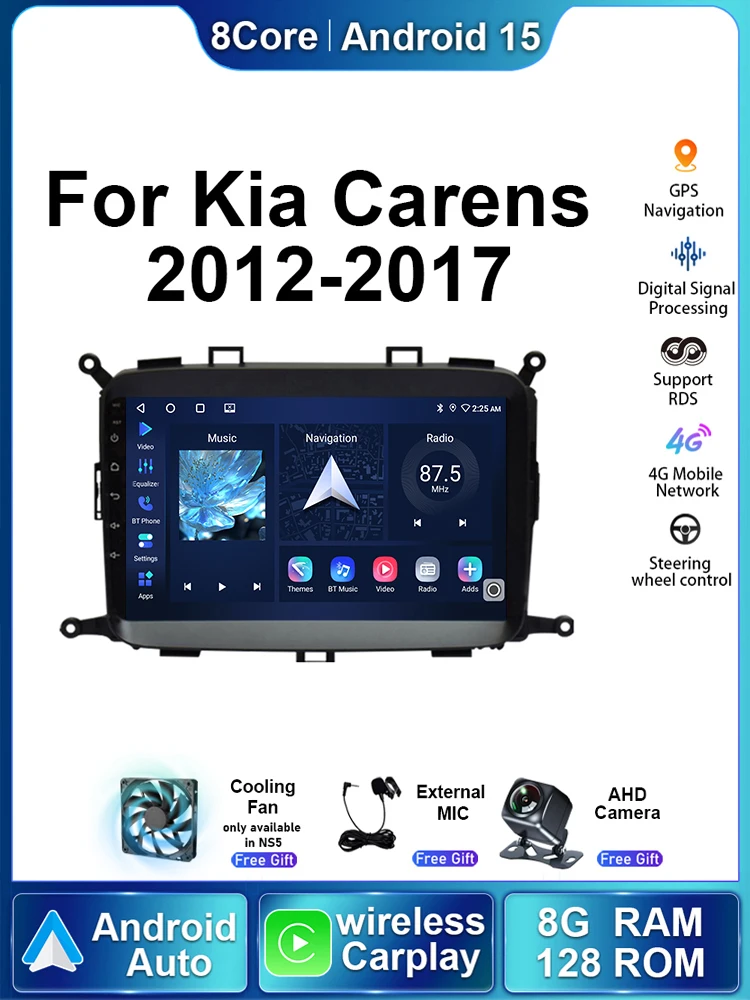 Android 15 Авто Радио Carplay IPS Сенсорный экран для KIA Carens 2012-2017 Автомобильная навигация GPS Мультимедийный головное устройство Видеоплеер
Android 15 Авто Радио Carplay IPS Сенсорный экран для KIA Carens 2012-2017 Автомобильная навигация GPS Мультимедийный головное устройство Видеоплеер