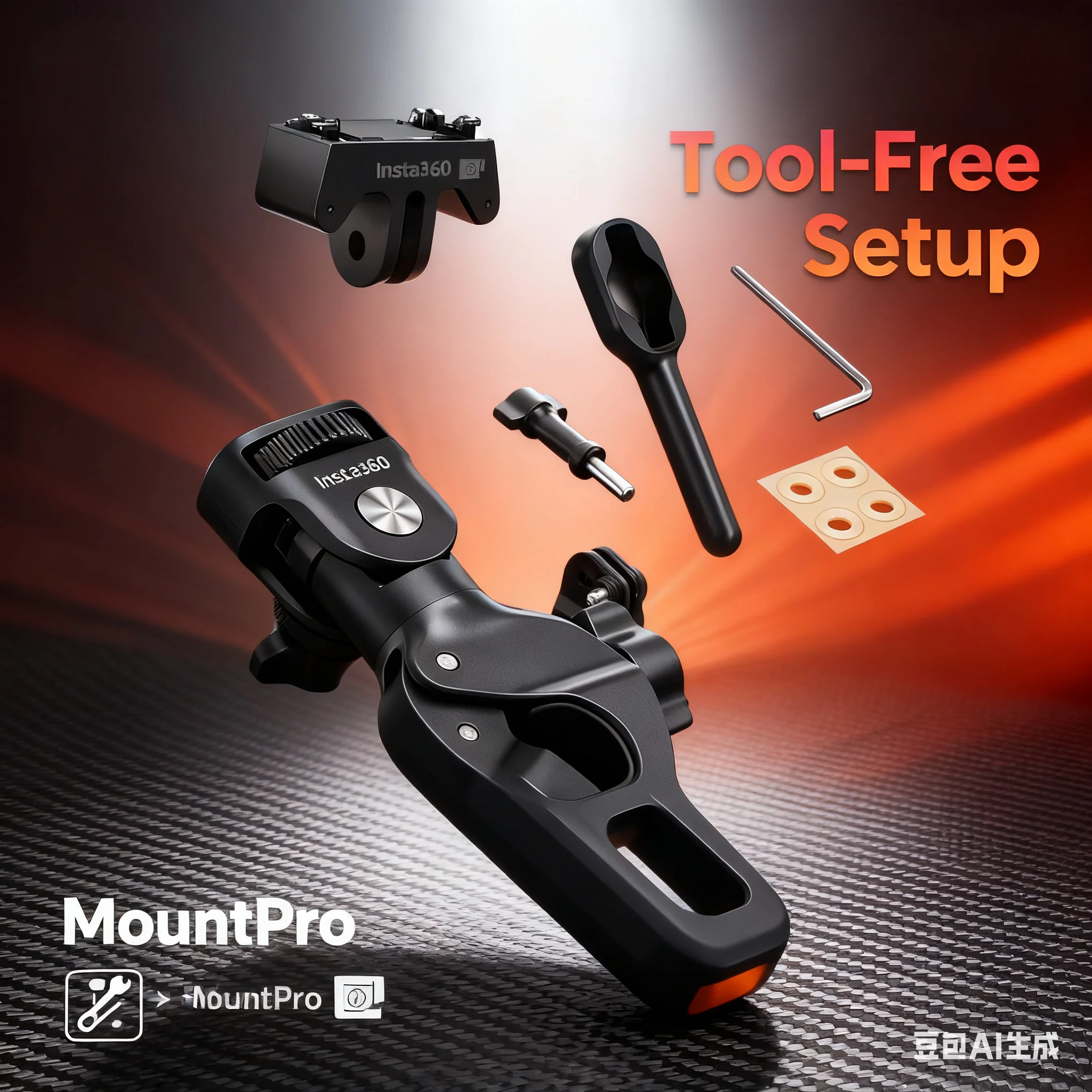 Набор креплений для Insta360 — быстроразъемное основание Ace + сверхмощный зажим, комплект Pro-Grade Creator/Vlogger
Набор креплений для Insta360 — быстроразъемное основание Ace + сверхмощный зажим, комплект Pro-Grade Creator/Vlogger