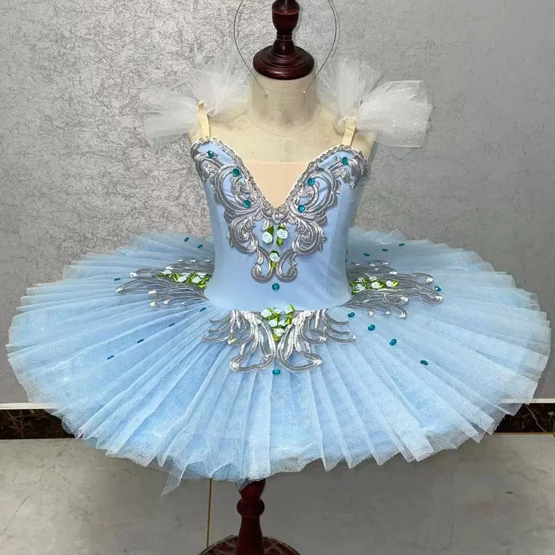 Sky Blue Professional Ballet Tutu Girls Women Swan Lake Ballet Dance Clothes Adult Pancake Ballerina Tutu Dress Competition
Sky Blue Professional Ballet Tutu Girls Women Swan Lake Ballet Dance Clothes Adult Pancake Ballerina Tutu Dress Competition