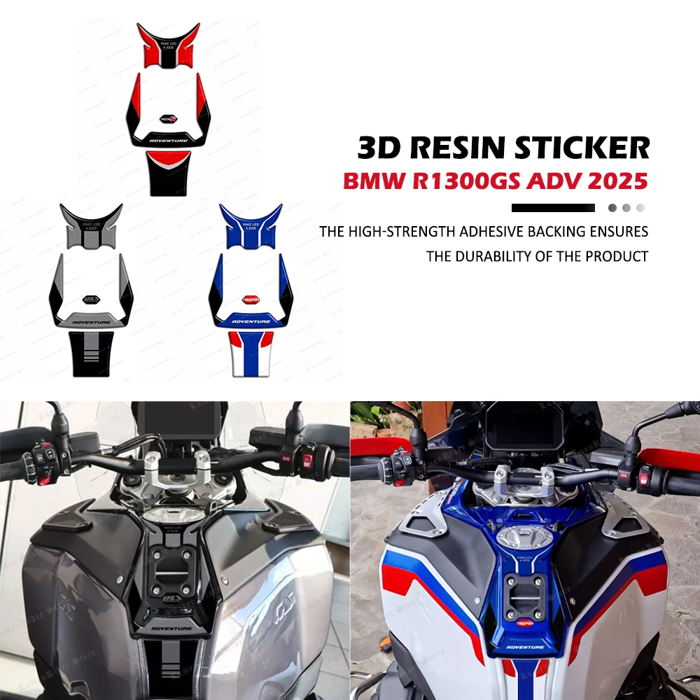 Motorcycle Accessories 3D Epoxy Resin Sticker Tank Pad Protection Sticker For BMW R 1300 GS R1300GS ADV TROPHY 2025
Motorcycle Accessories 3D Epoxy Resin Sticker Tank Pad Protection Sticker For BMW R 1300 GS R1300GS ADV TROPHY 2025