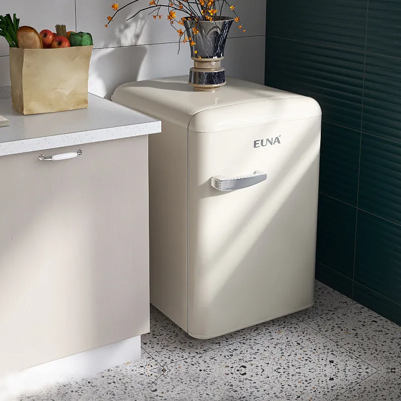 Retro American Fashion Refrigerated Freezing White Mini Single Door Dormitory Apartment Homestay Living Room Small Refrigerator
Retro American Fashion Refrigerated Freezing White Mini Single Door Dormitory Apartment Homestay Living Room Small Refrigerator