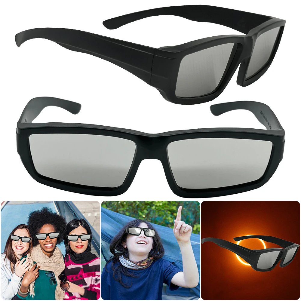 1/2/3/5 Pack Solar Eclipse Observation Glasses ISO Certified Solar Eclipse Viewing Glasses Direct Sun View Safe Eye Protection
1/2/3/5 Pack Solar Eclipse Observation Glasses ISO Certified Solar Eclipse Viewing Glasses Direct Sun View Safe Eye Protection