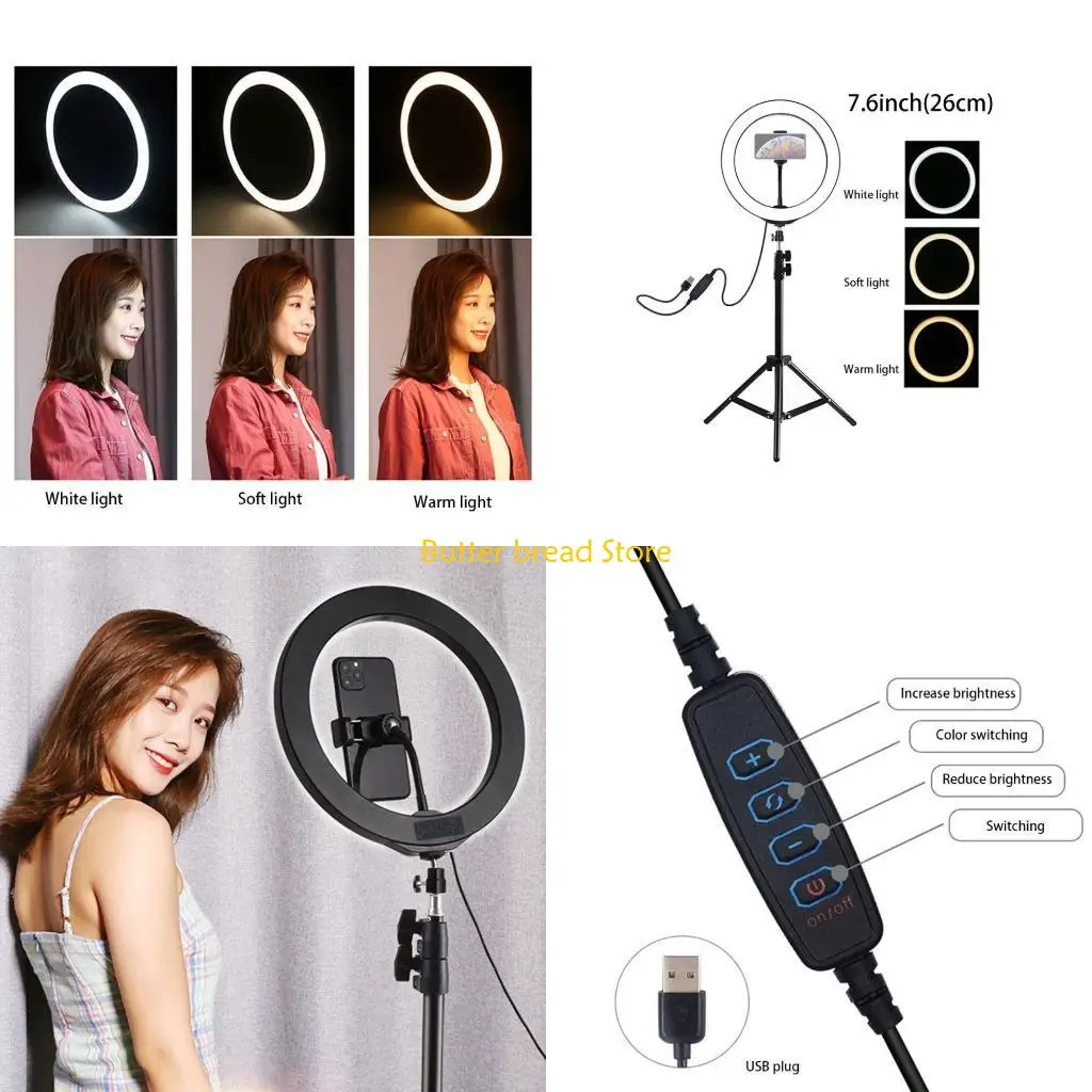 W89C 7,6-дюймовая светодиодная кольцевая лампа для селфи со штативом и комплектом держателей для мобильного телефона для Live
W89C 7,6-дюймовая светодиодная кольцевая лампа для селфи со штативом и комплектом держателей для мобильного телефона для Live