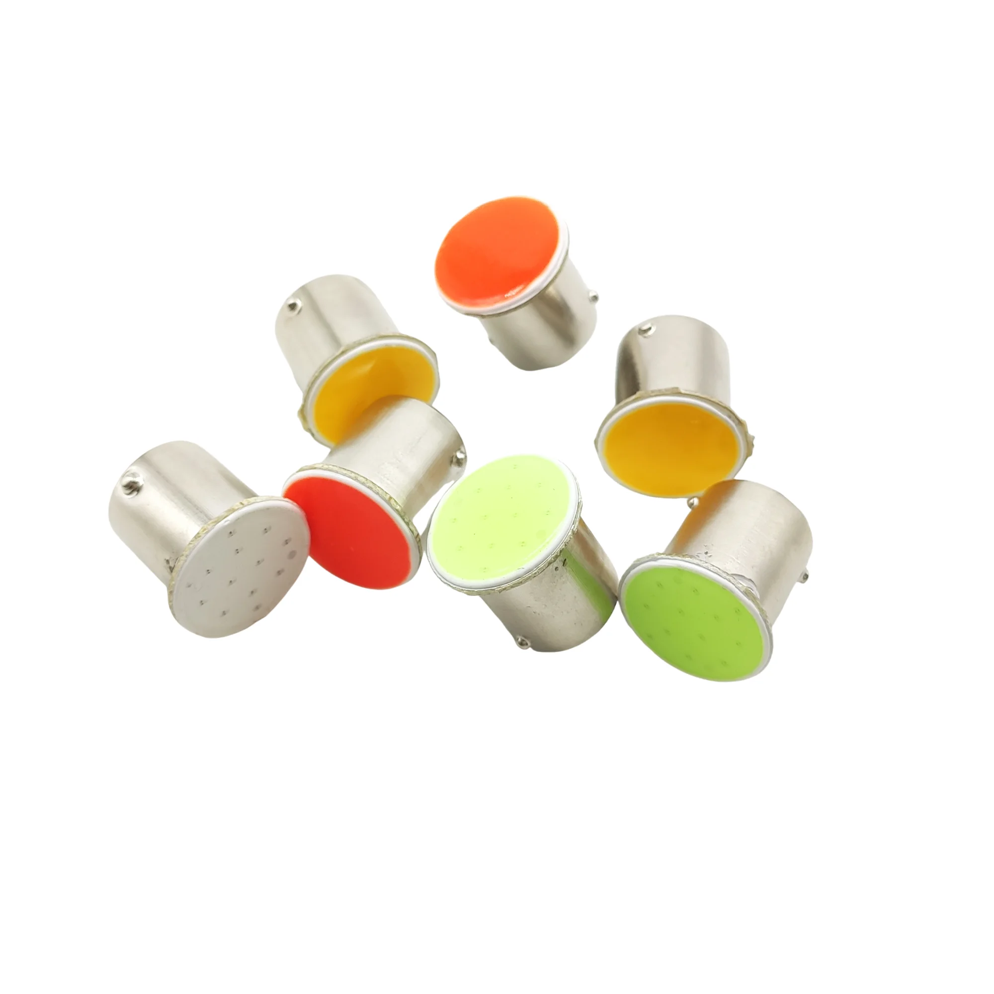 50Pcs 12V 24V COB 1156 p21w 1157 P21/5W BA15S BAY15D S25 LED White Red Amber Green Signal Lights Reverse Lights Brake Stop Light
50Pcs 12V 24V COB 1156 p21w 1157 P21/5W BA15S BAY15D S25 LED White Red Amber Green Signal Lights Reverse Lights Brake Stop Light