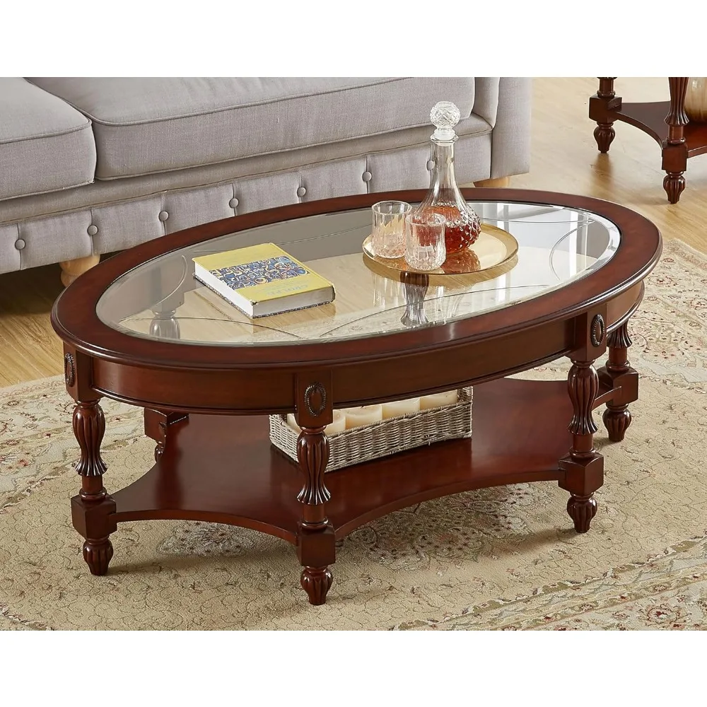 Vintage Oval Glass Coffee Tables for Living Room, Solid Wood Coffee Table with Glass Top, Elegant Coffee Tables for Small Space,
Vintage Oval Glass Coffee Tables for Living Room, Solid Wood Coffee Table with Glass Top, Elegant Coffee Tables for Small Space,