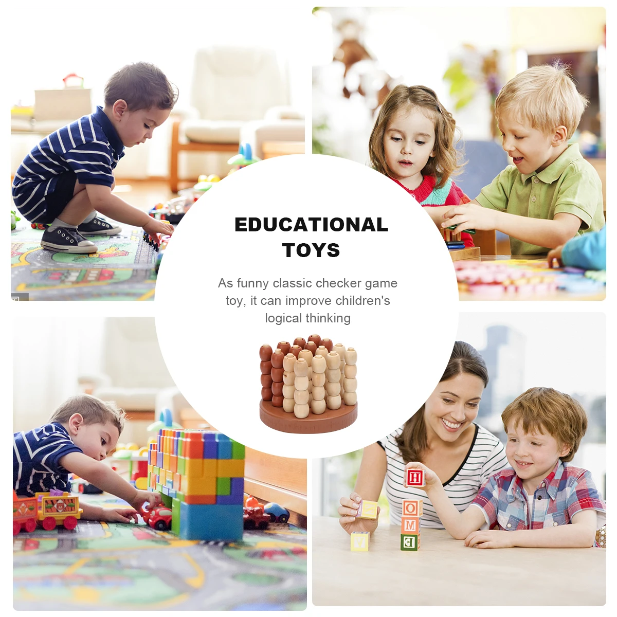 1Pcs Checker Game Board Funny Educational Parent- Family Travel Intellectual Board Game Improve Logical Skills
1Pcs Checker Game Board Funny Educational Parent- Family Travel Intellectual Board Game Improve Logical Skills